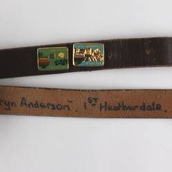 Uniform - Brownie, First Heatherdale Pack, circa 1977 (part of)