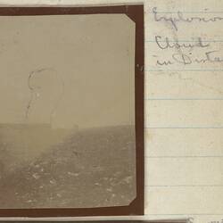 Photograph - Explosion Cloud, Somme, France, Sergeant John Lord, World War I, 1917