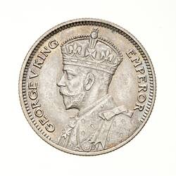 Coin - 6 Pence, Fiji, 1934