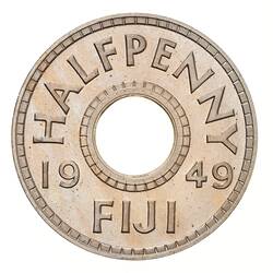 Proof Coin - 1/2 Penny, Fiji, 1949