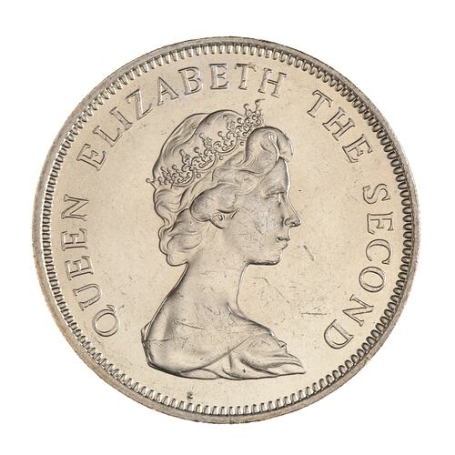 Coin - 10 Pence, Falkland Islands, 1980