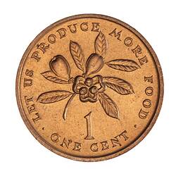 Coin - 1 Cent, Jamaica, 1971