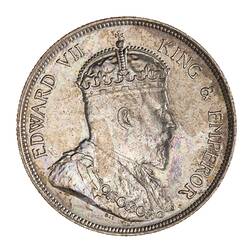 Coin -  50 Cents, Straits Settlements, 1907