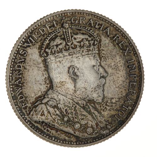 Specimen Coin - 25 Cents, Canada, 1908