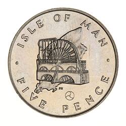 Coin - 5 Pence, Isle of Man, 1979