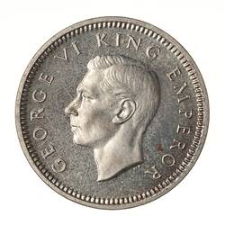 Proof Coin - 3 Pence, New Zealand, 1937