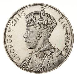 Proof Coin - Crown (5 Shillings), New Zealand, 1935