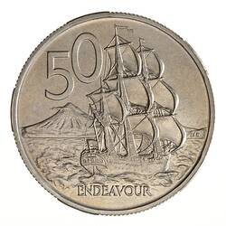Coin - 50 Cents, New Zealand, 1967
