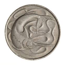 Coin - 20 Cents, Singapore, 1976