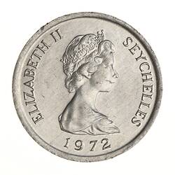 Coin - 1 Cent, Seychelles, 1972
