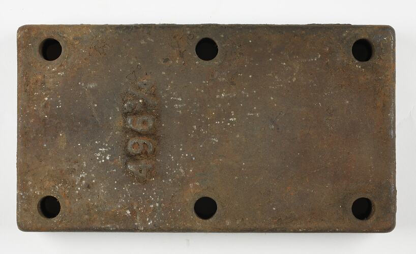 Rating Plate - '496 ¾'