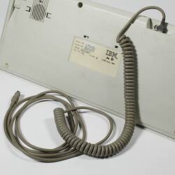 Keyboard Cable - Computer System, IBM PS/2 Model 30-286, 1987