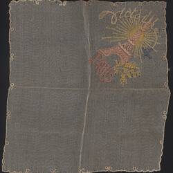 Handkerchief - 'Victoire, Paris,' World War I, 1914-1918