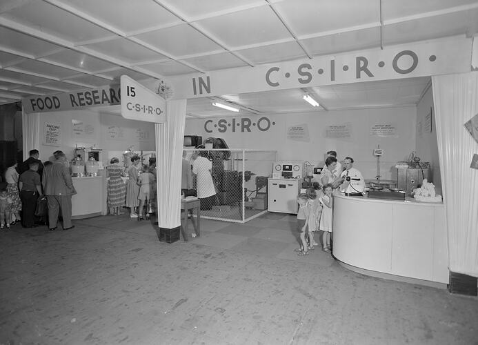 C.S.I.R.O., Exhibition Stand, Royal Exhibiton Building, Carlton, Victoria, 1955