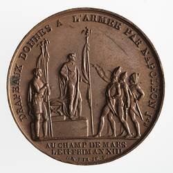 Medal - Distribution of Military Eagles, France, 1804