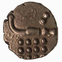 Coin - 1 Gold Viraraya Fanam, Travancore, India, 1881