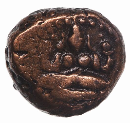 Coin - 2 Cash, Travancore, India, 1830-1839