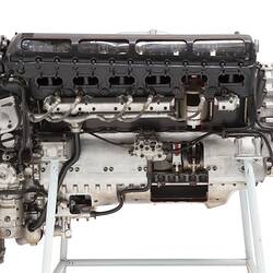 Aero Engine - Rolls-Royce Ltd, Merlin 46, V-12 Inline, Supermarine Spitfire Vc, Derby, England, 1942