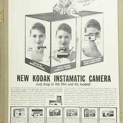 Scrapbook - Kodak Australasia Pty Ltd, Advertising Proofs, 'Amateur Campaigns', Coburg, circa1960s