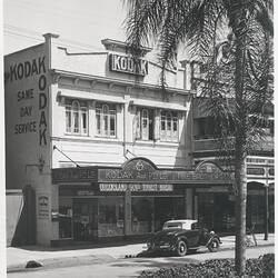 Photograph - Kodak Australasia Pty Ltd, Shop Exterior Kodak Branch, Townsville, QLD, 1930s