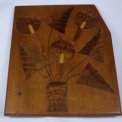Parquetry - Plaque, Edwin Ault, 1900-1950