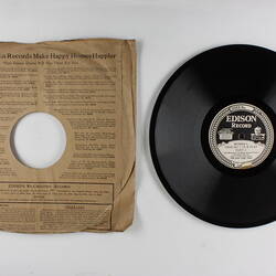 Disc Recording - Edison, Double-Sided, 'Trio No. 1 In B Flat Part 3' and 'Trio No. 1 In B Flat Part 4', 1928-1929