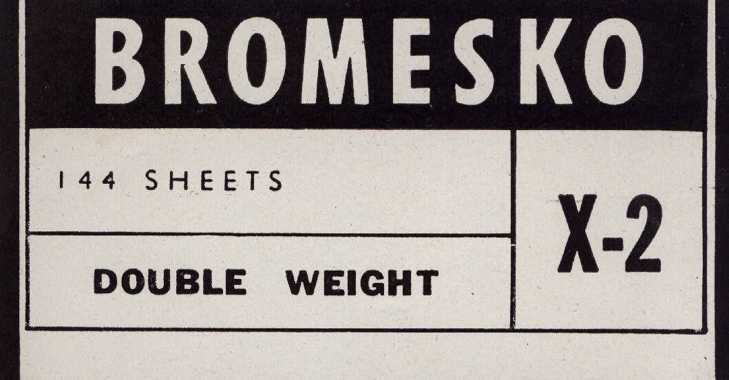 Ancien Ordre Développement Photo KODAK - Papier Bromure Bromesko Velox