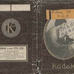 Film Wallet - Kodak Australasia Pty Ltd, Sydney, 1920 - 1934