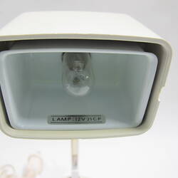 Lamp - Telescopic, Cream Plastic