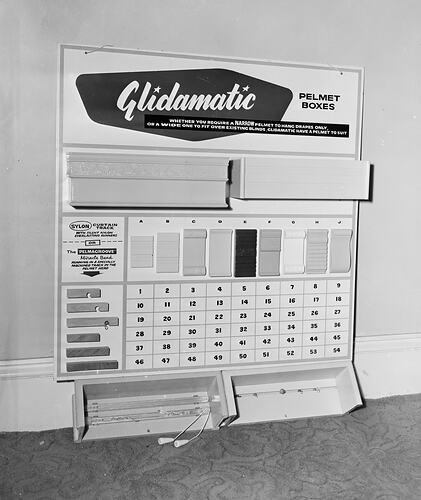 Grants Blinds, Pelmet Box Display, Victoria, 14 Jan 1960
