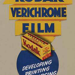 Poster - Kodak Australasia Pty Ltd, 'Kodak Verichrome Film', circa 1930s