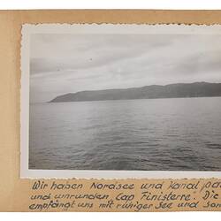 Photograph - Album Page 3, Landfall in Bay of Biscay, Onboard MS Skaubryn, Walter Lischke, Nov-Dec 1955