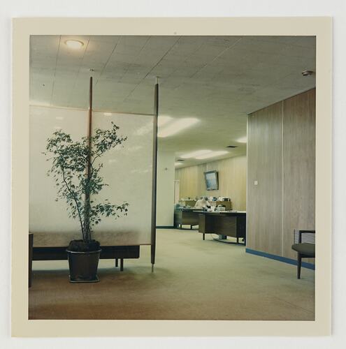 Slide 115, Office, Building 8, Kodak Factory, Coburg, 'Extra Prints of Coburg Lecture' album, circa 1960s