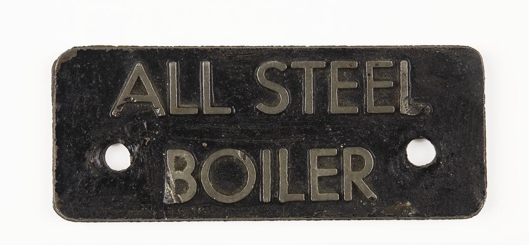 Locomotive Boiler Plate