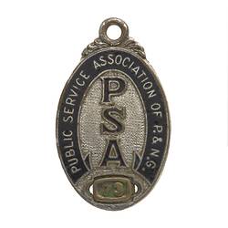 Enamel badge.