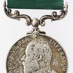 Medal - Commonwealth of Australia Long Service & Good Conduct Medal, Specimen, King Edward VII, Australia, 1903-1910 - Obverse