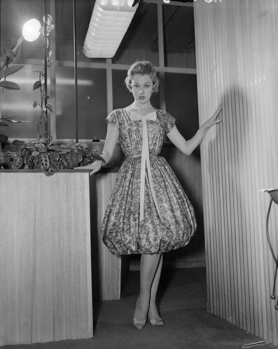 Female Fashion Model, Melbourne, Victoria, Aug 1958