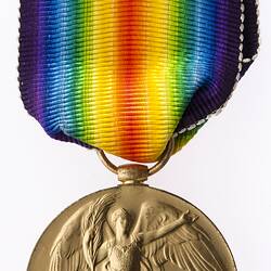 Medal - Victory Medal 1914-1919, Great Britain, Private Edward Pummeroy, 1919 - Obverse