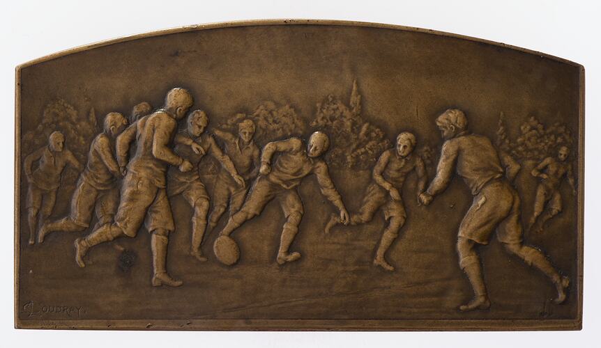 Plaque - World War I, AIF Sport Prize, Private J.L. Gaborit, circa 1917 - Obverse