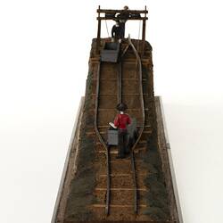 Tramway Model - Inclined Self Acting, Carl Nordstrom, 1858