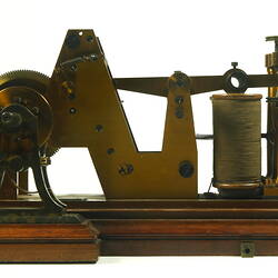 Telegraph Register - Embossing, Siemens Halske & Co, London, 1858-1865