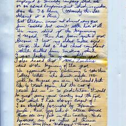 Letter - Lindsay & Sylvia Motherwell, Trevor Pretorius, 16 Jun 1992