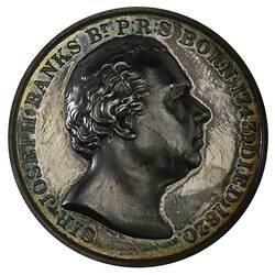 Medal - Joseph Banks Silver Prize, Royal Horticultural Society, Great Britain, 1909