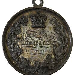 Medal - Victorian Rifle Association,pre 1903 AD