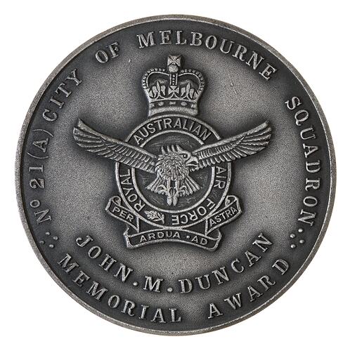 Medal - City of Melbourne Squadron,post 1935 AD
