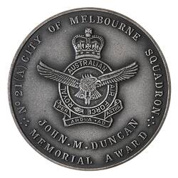 Medal - City of Melbourne Squadron,post 1935 AD