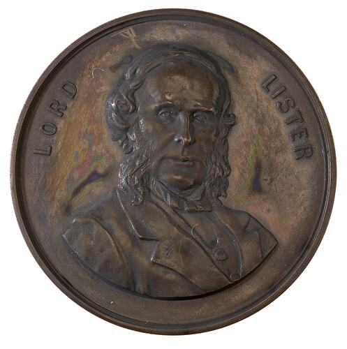 Medal - Lord Lister, University of Adelaide Prize, c. 1912 AD
