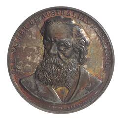Medal - Father of Australian Federation Sir Henry Parkes, 1901 AD