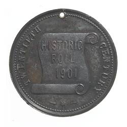 Medal - Wesleyan Historic Roll, 1901 AD