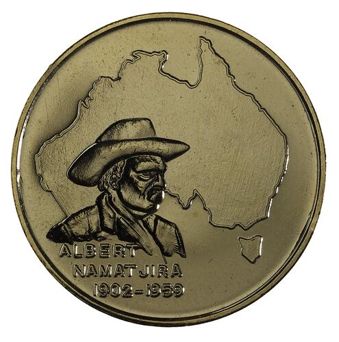 Medal - Albert Namatjira, 1979 AD